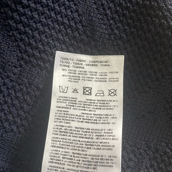 NWT Armani Exchange bell sleeve cardigan women’s medium luxurious loungewear - Picture 8 of 9